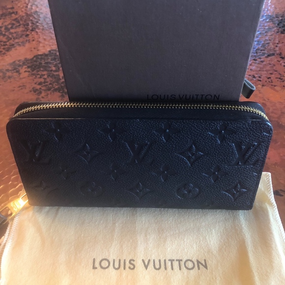 Louis Vuitton Handbags - Louis Vuitton Black Empreinte Leather Wallet